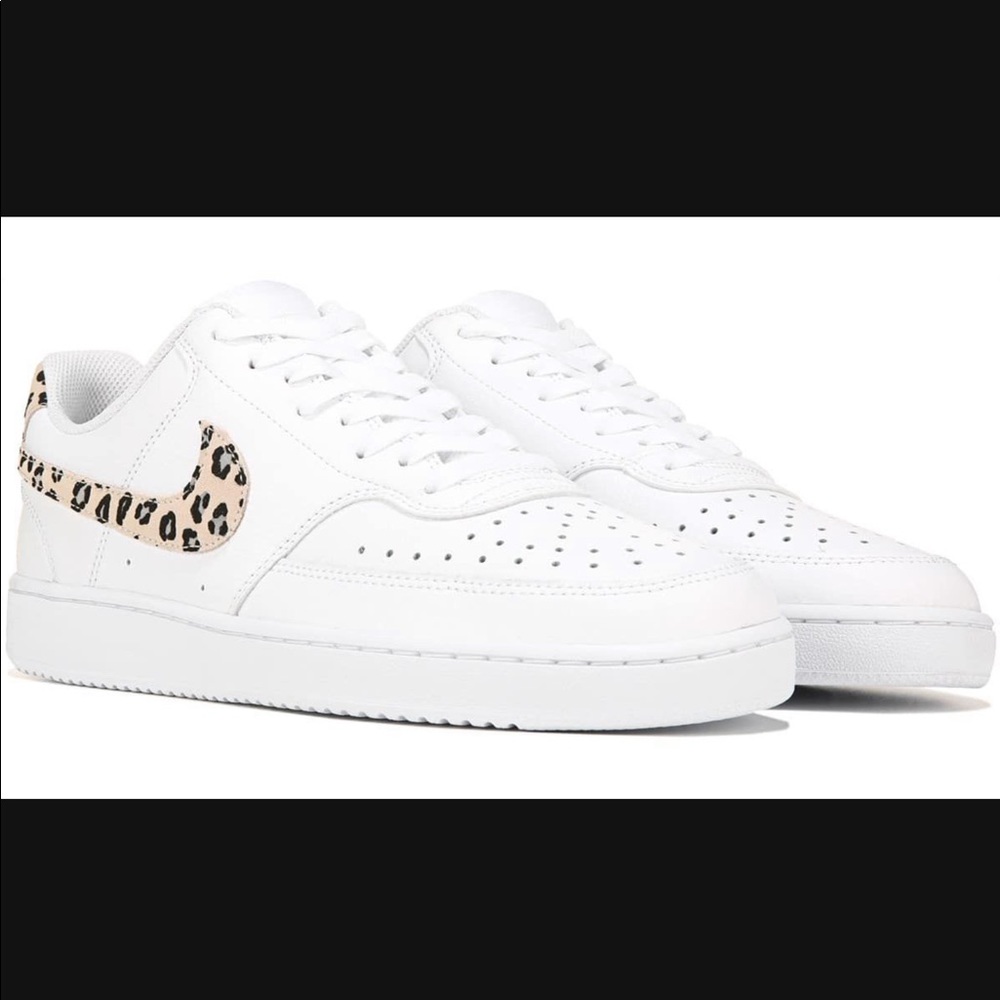Women's Court Vision Low Sneaker Cheetah Print